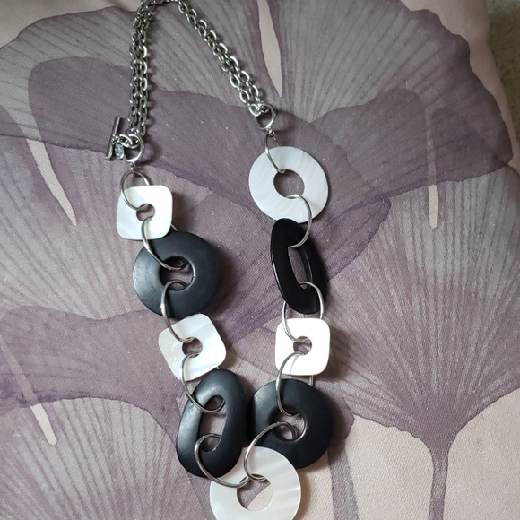 Cookie Lee adjustable length geometric necklace - Picture 5 of 5